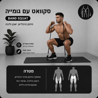 רצועת בניית שרירי רגליים וירכיים