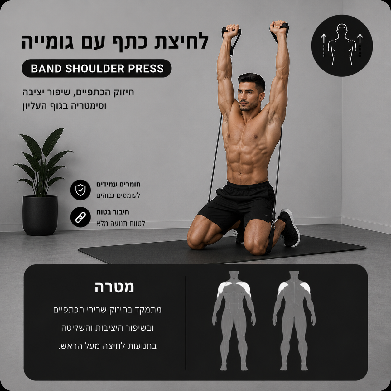 רצועת בניית שרירי רגליים וירכיים