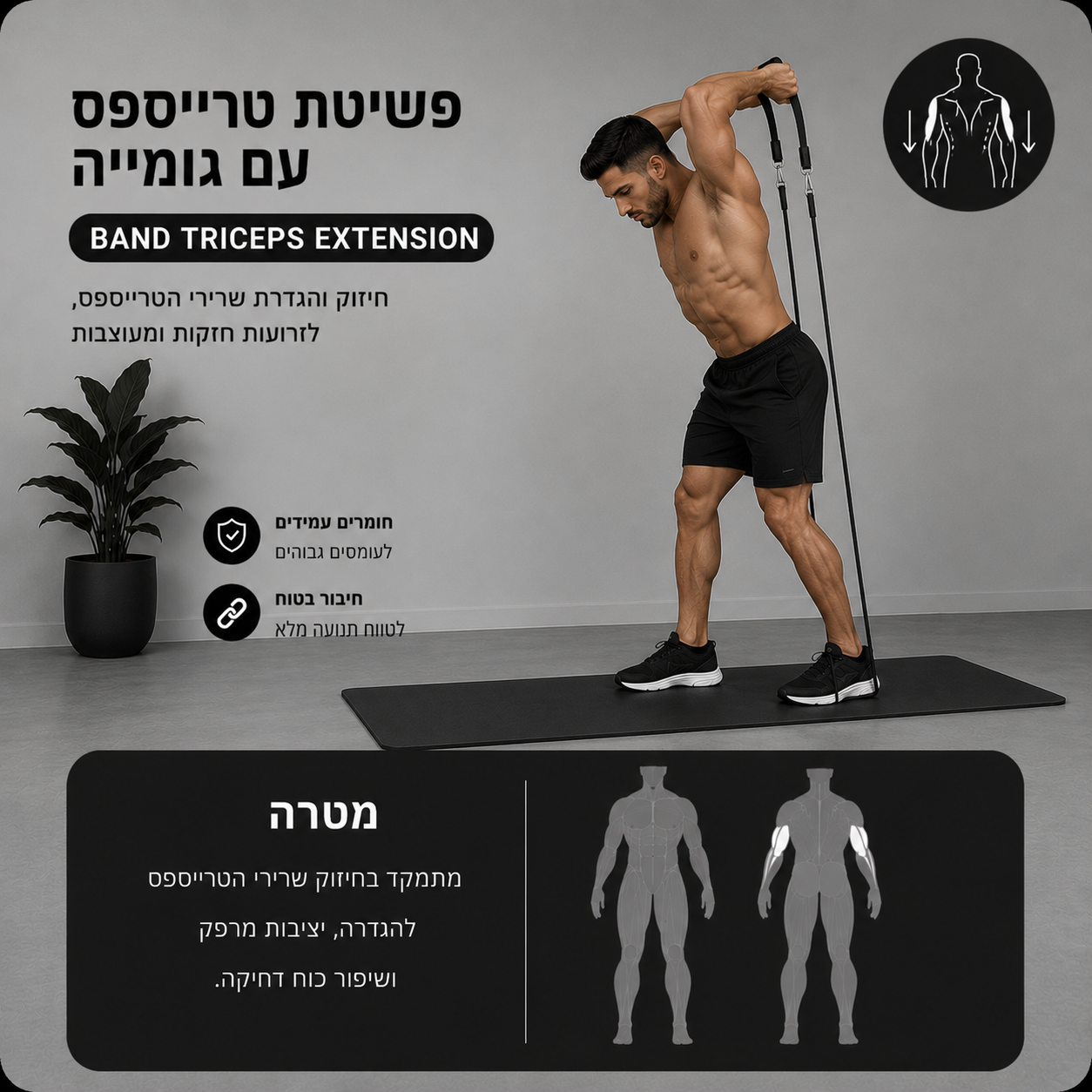 רצועת בניית שרירי רגליים וירכיים