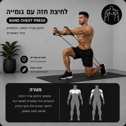 רצועת בניית שרירי רגליים וירכיים